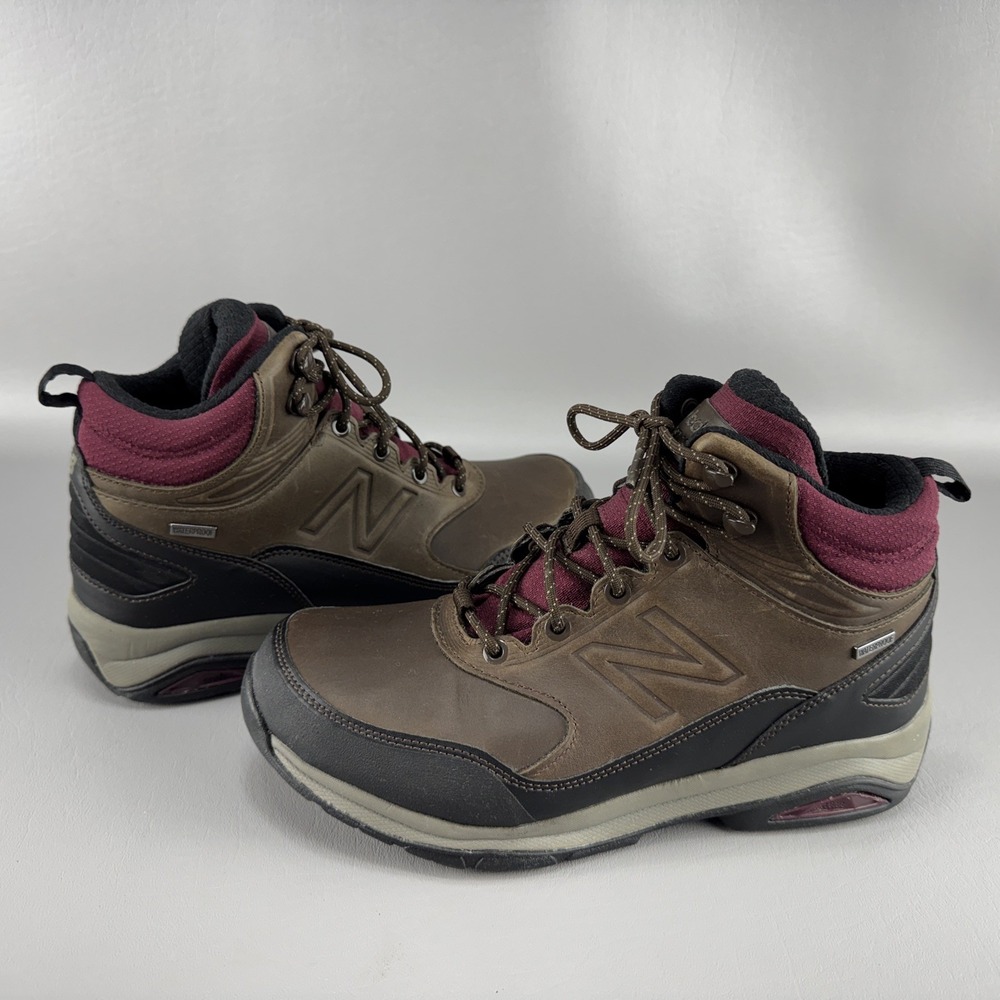 New Balance 1400 V1 Women 9 Brown Leather Waterproof Hiking Boots Gorpcore Trail